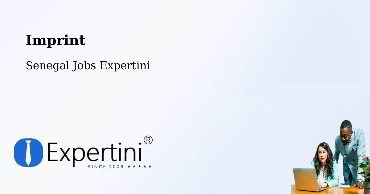 Imprint – Vélingara - Senegal Jobs Expertini